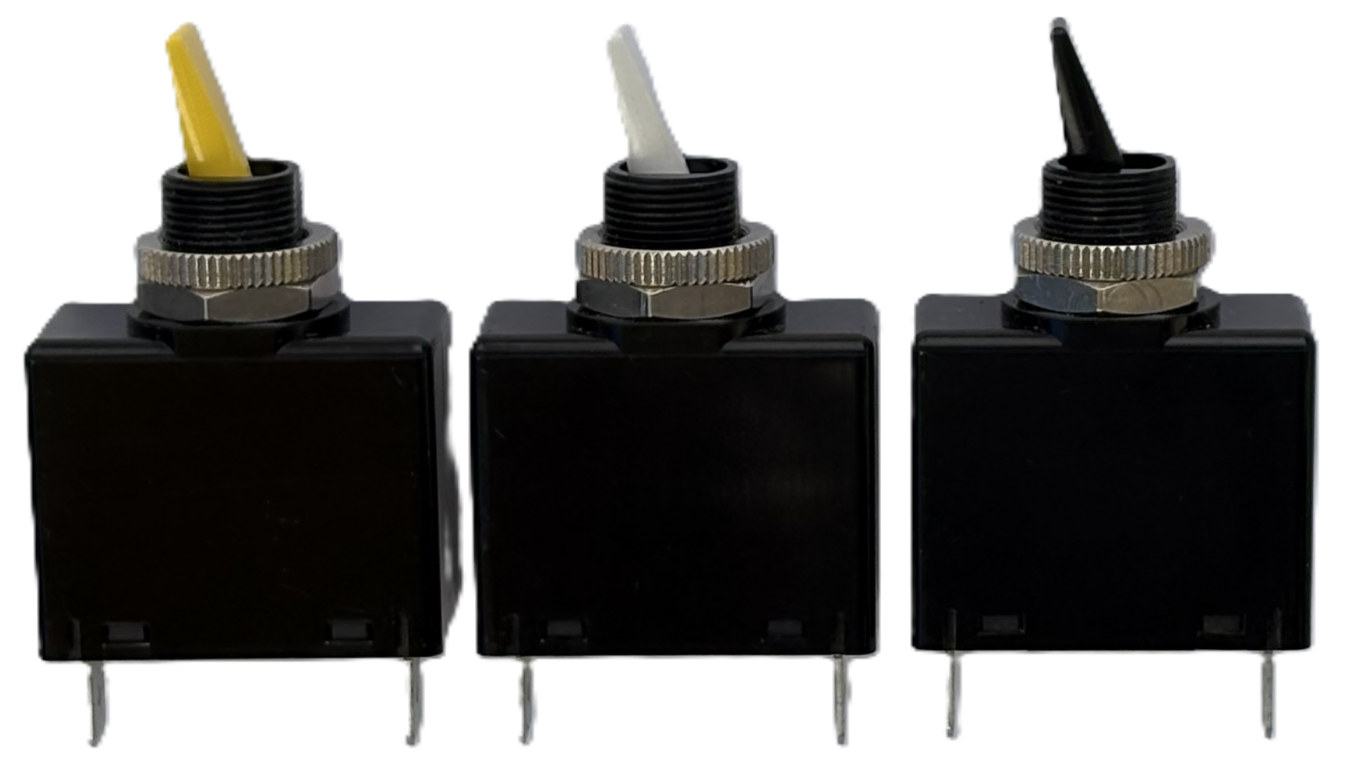 1-3/8" x 3/4" magneto-hydraulic circuit breaker with paddle