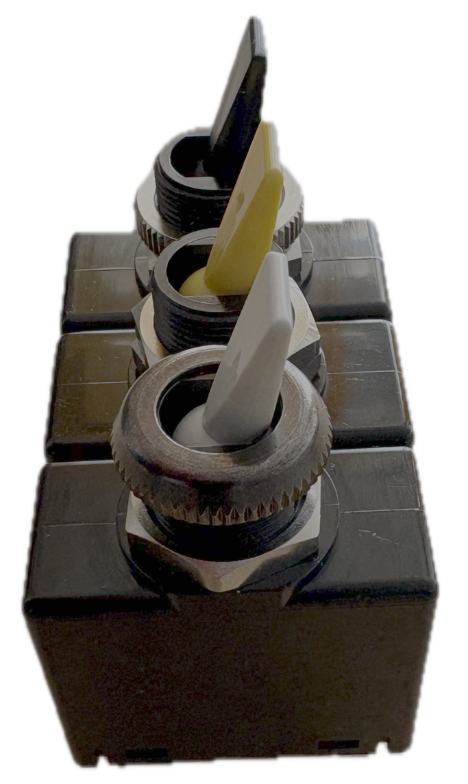 1-3/8" x 3/4" magneto-hydraulic circuit breaker with paddle